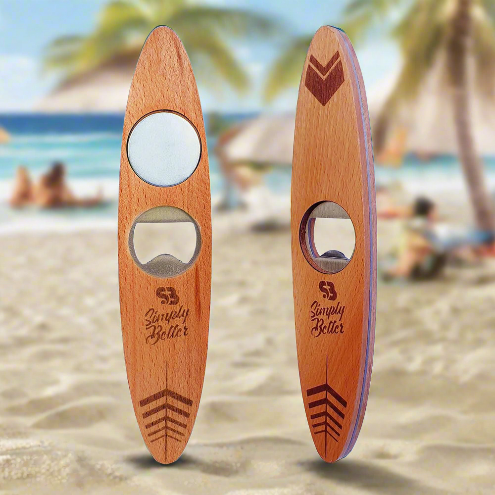 Surfboard Magnetic Bottle Opener