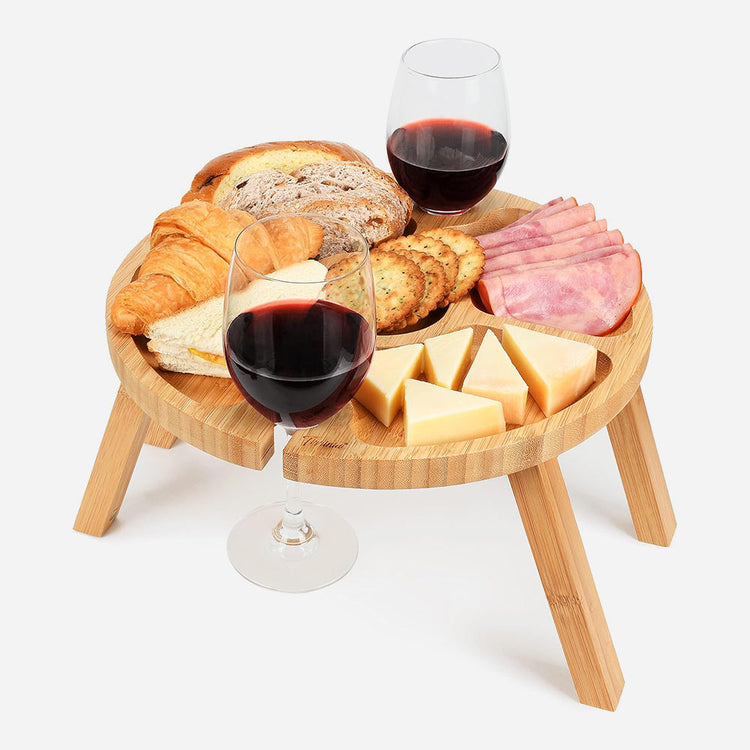 Portable Bamboo Picnic Table