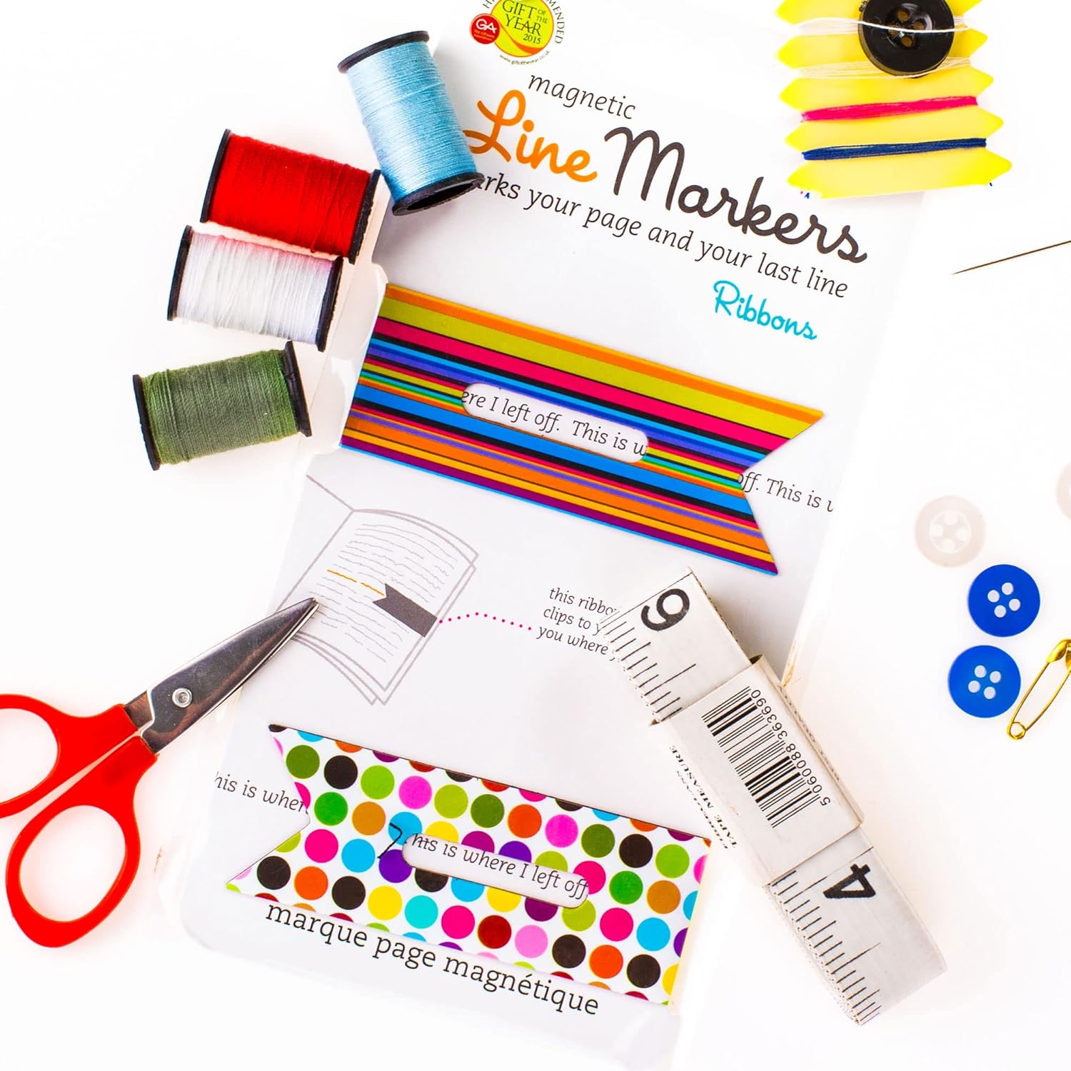 Line Markers Bookmarks