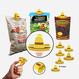 Sombrero Chip Clips Set of 6