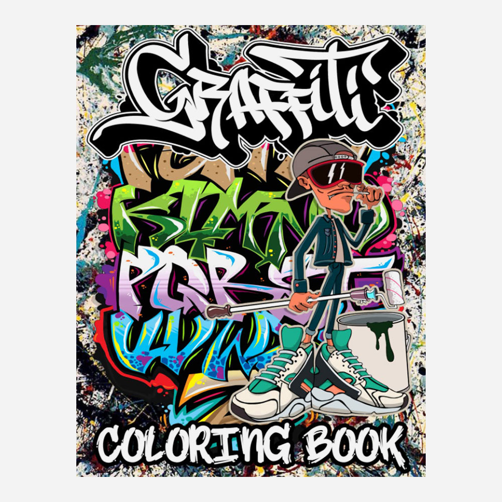 Graffiti Coloring Book