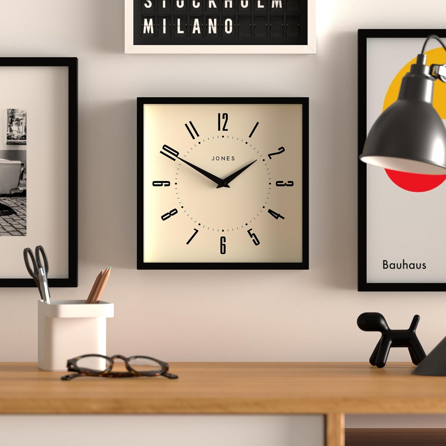 Retro Square Clock