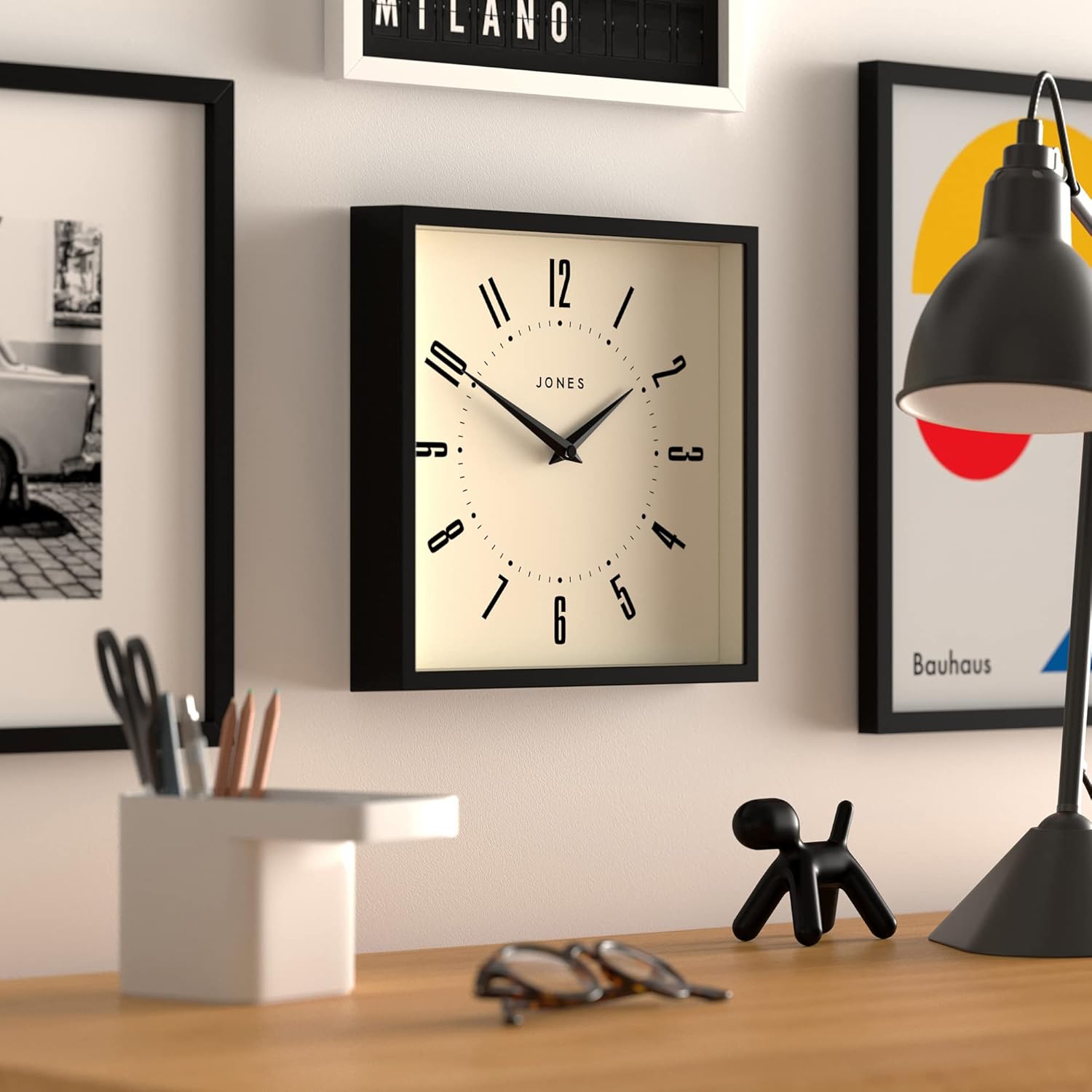 Retro Square Clock