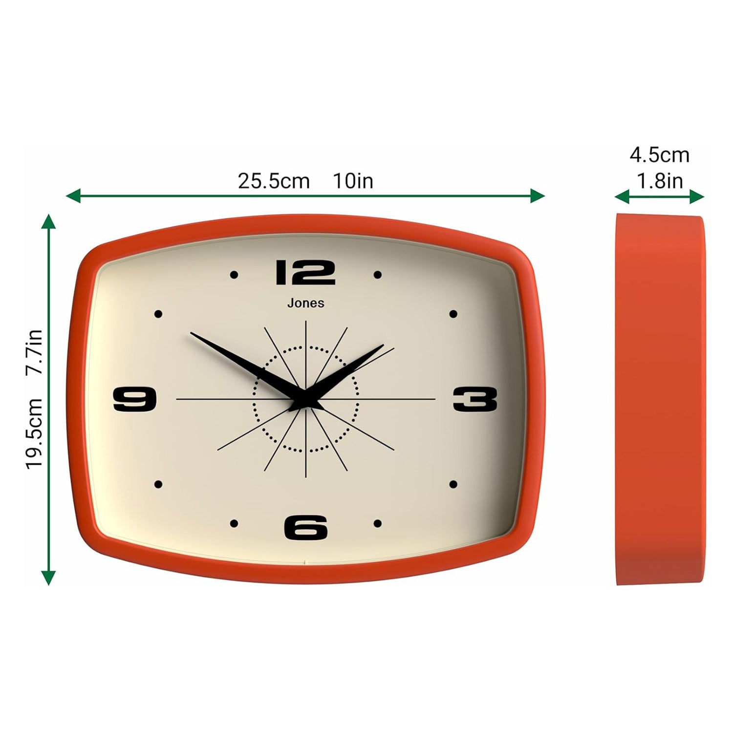 Classic Curve Wall Clock