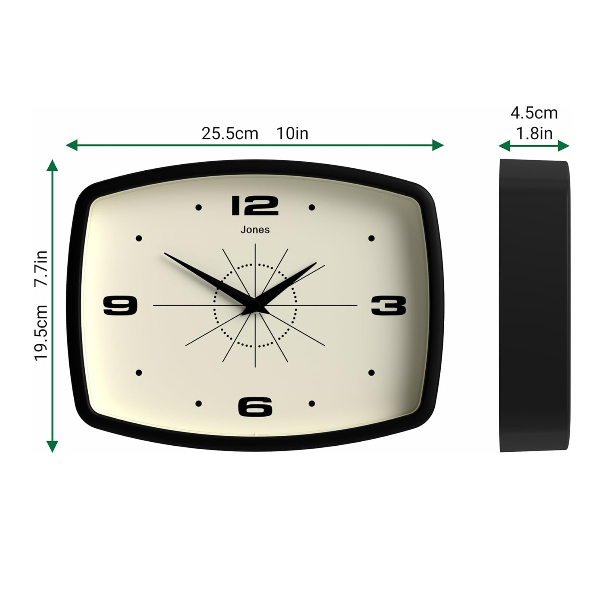 Classic Curve Wall Clock