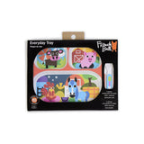 Kids Divided Tray and Spoon Set