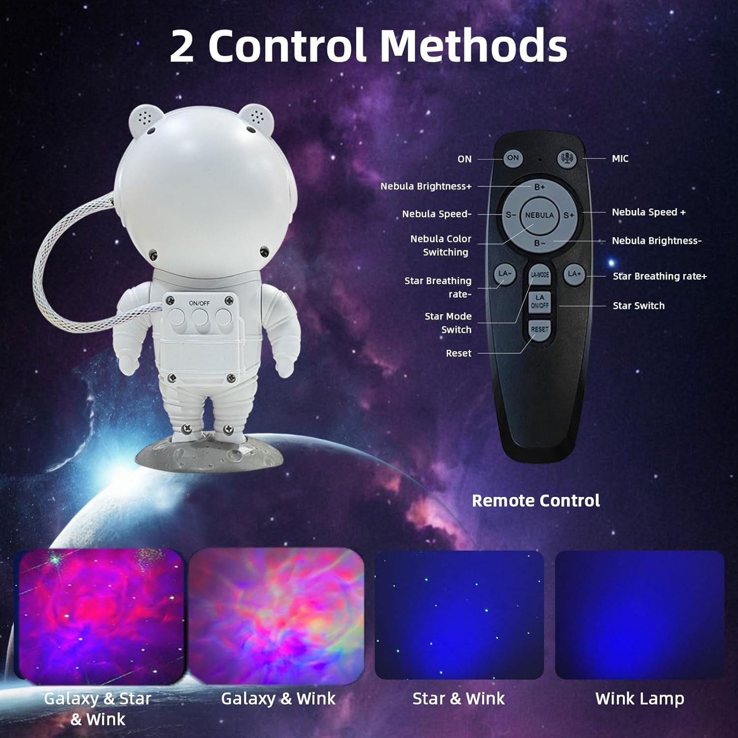 Astronaut Galaxy Projector