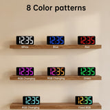 Small Digital RGB Alarm Clock