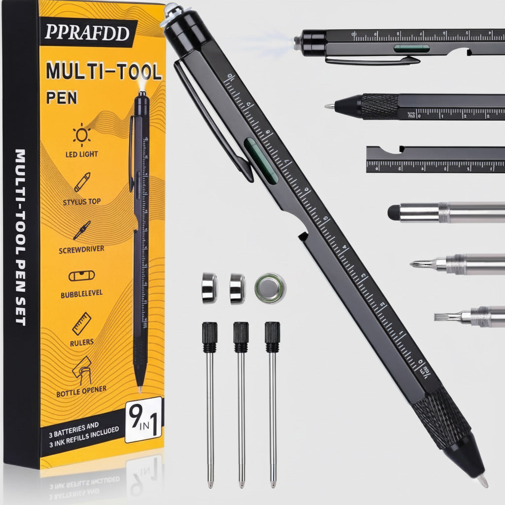 9-in-1 Multifunctional Pen Tool