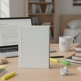 Lined Notebook Hardcover Journal