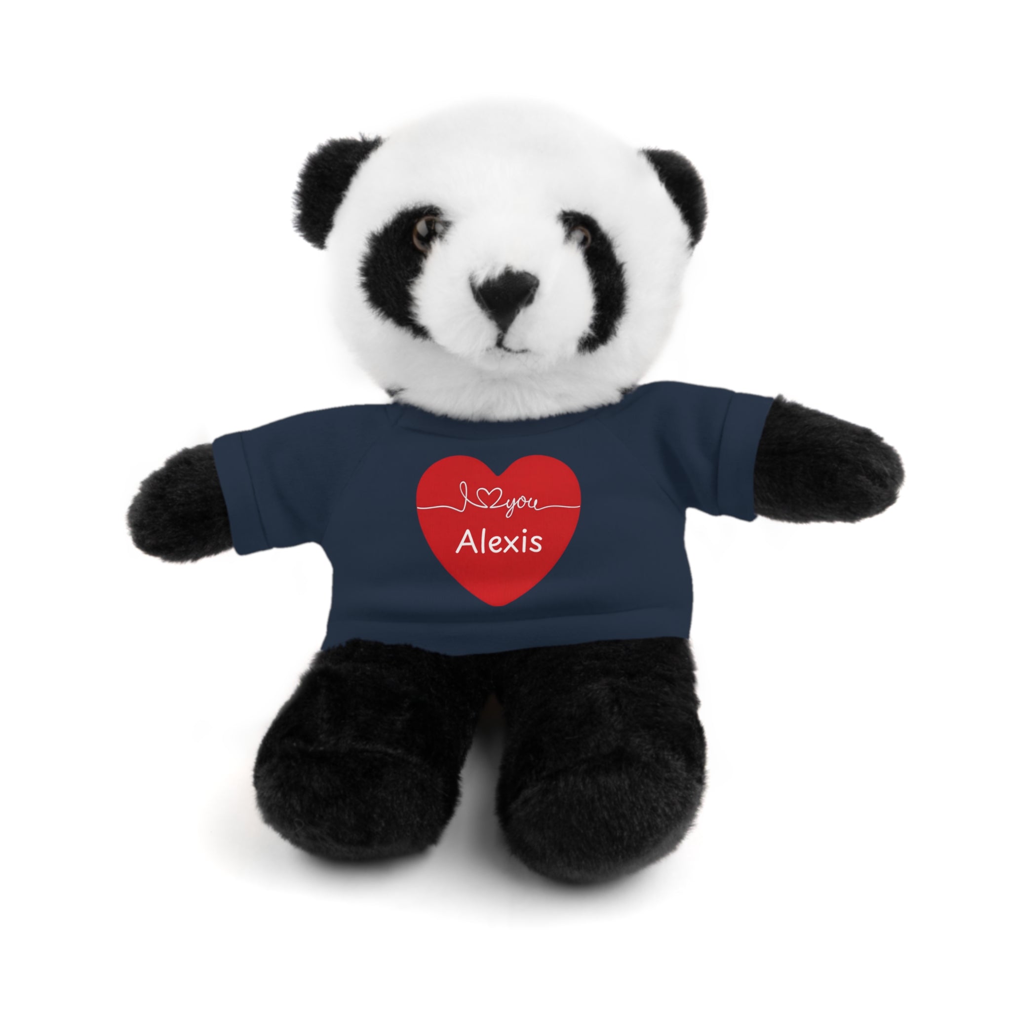 Personalized Heart Plush Animals