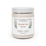Thank You Candle - Personalized Scented Soy Wax Candle