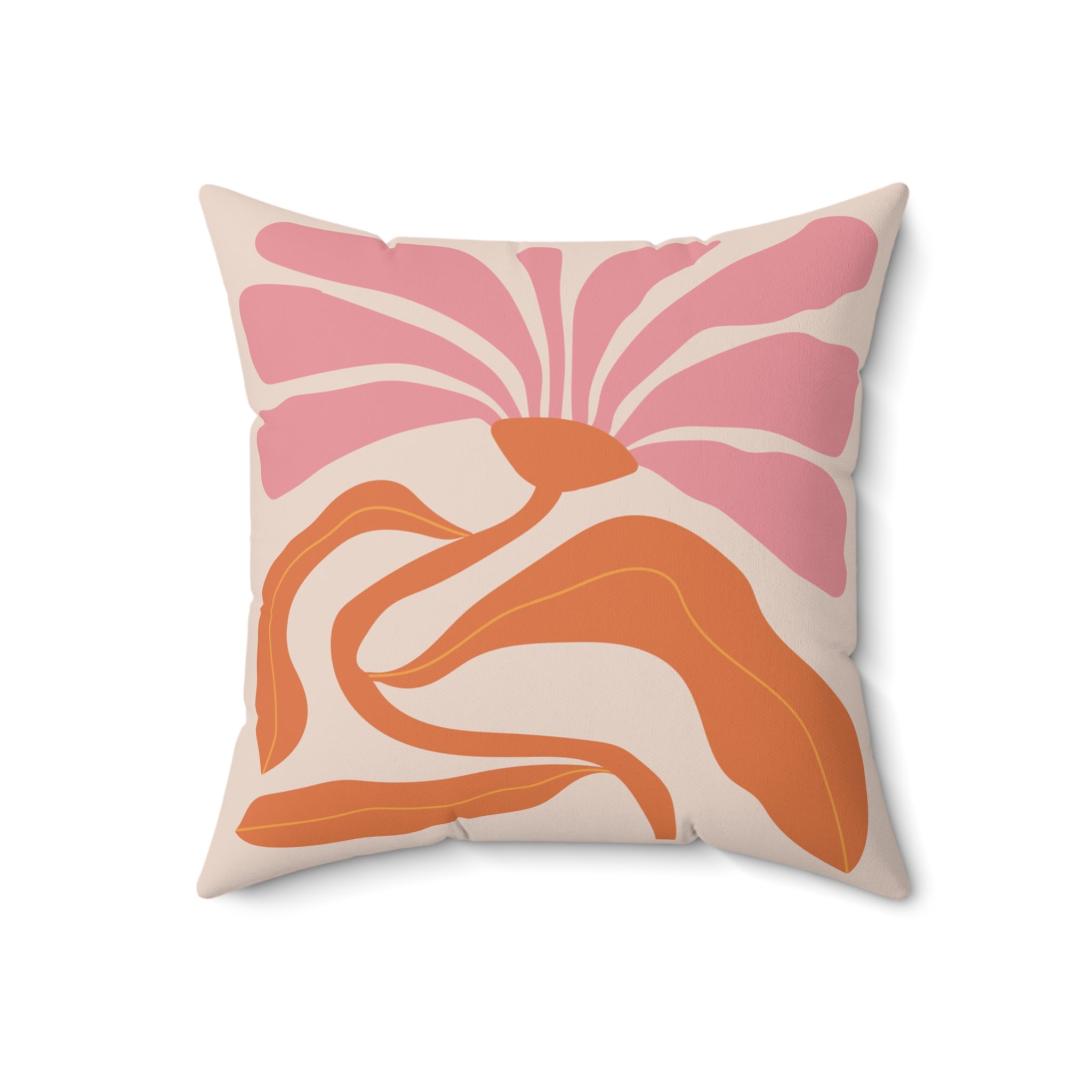 Floral Square Pillow