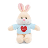 Personalized Heart Plush Animals