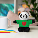 Personalized Heart Plush Animals