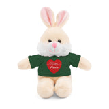 Personalized Heart Plush Animals