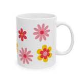 Retro Flowers Mug