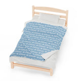 Personalized Velveteen Plush Blanket