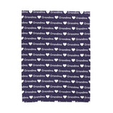 Personalized Velveteen Plush Blanket