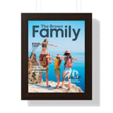 Family Holiday Personalized Magazine Cover