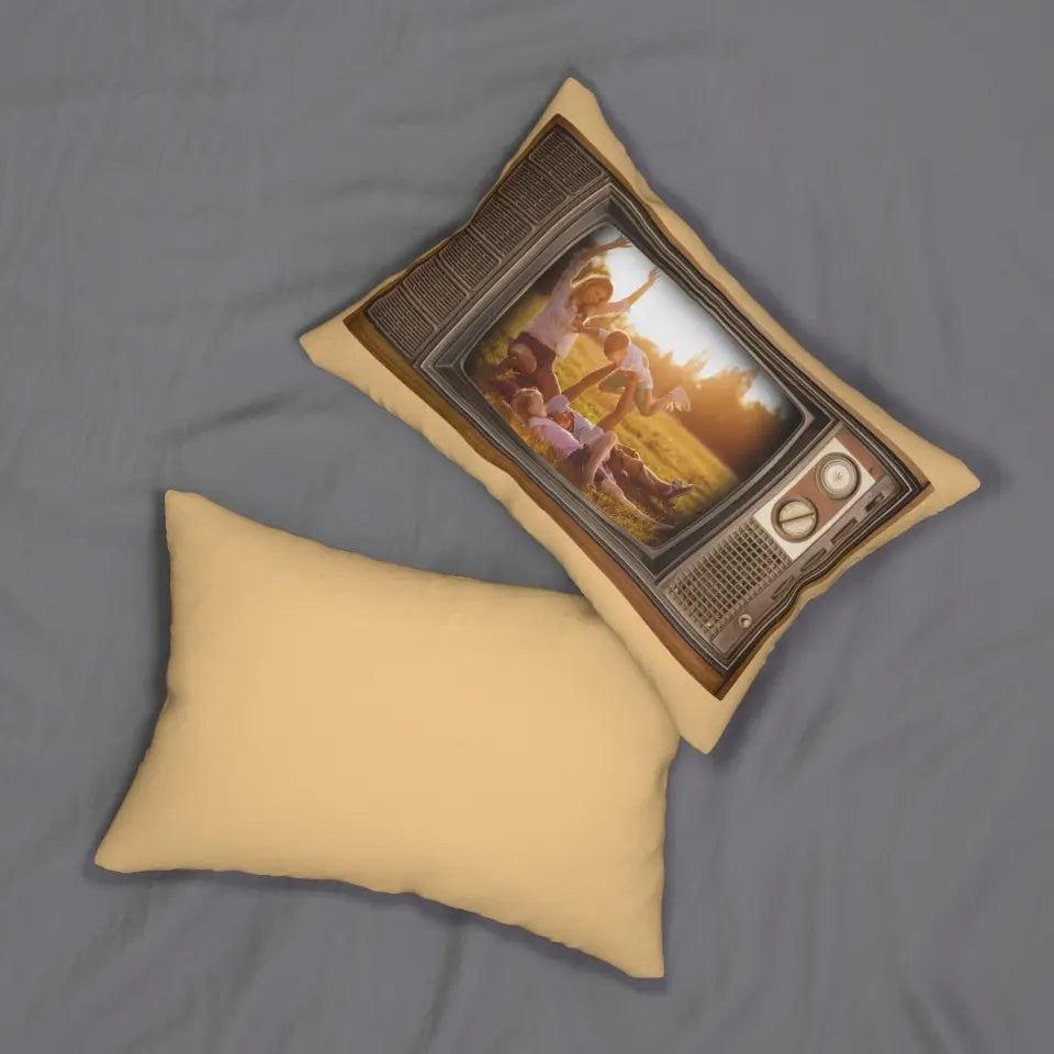 Nostalgia TV Personalized Pillow