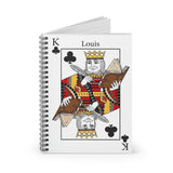 Personalized King of Clubs Notebook