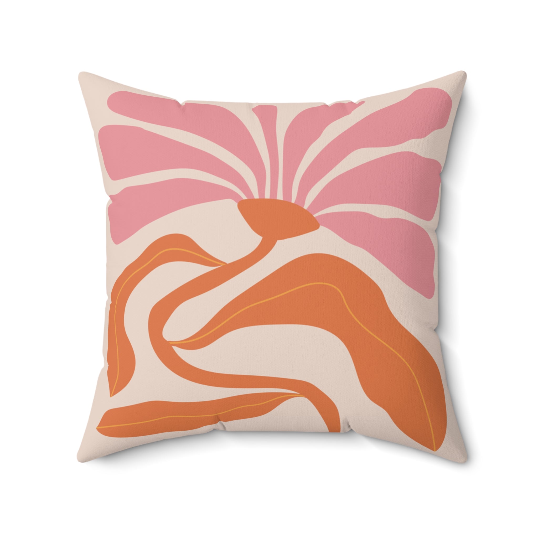 Floral Square Pillow