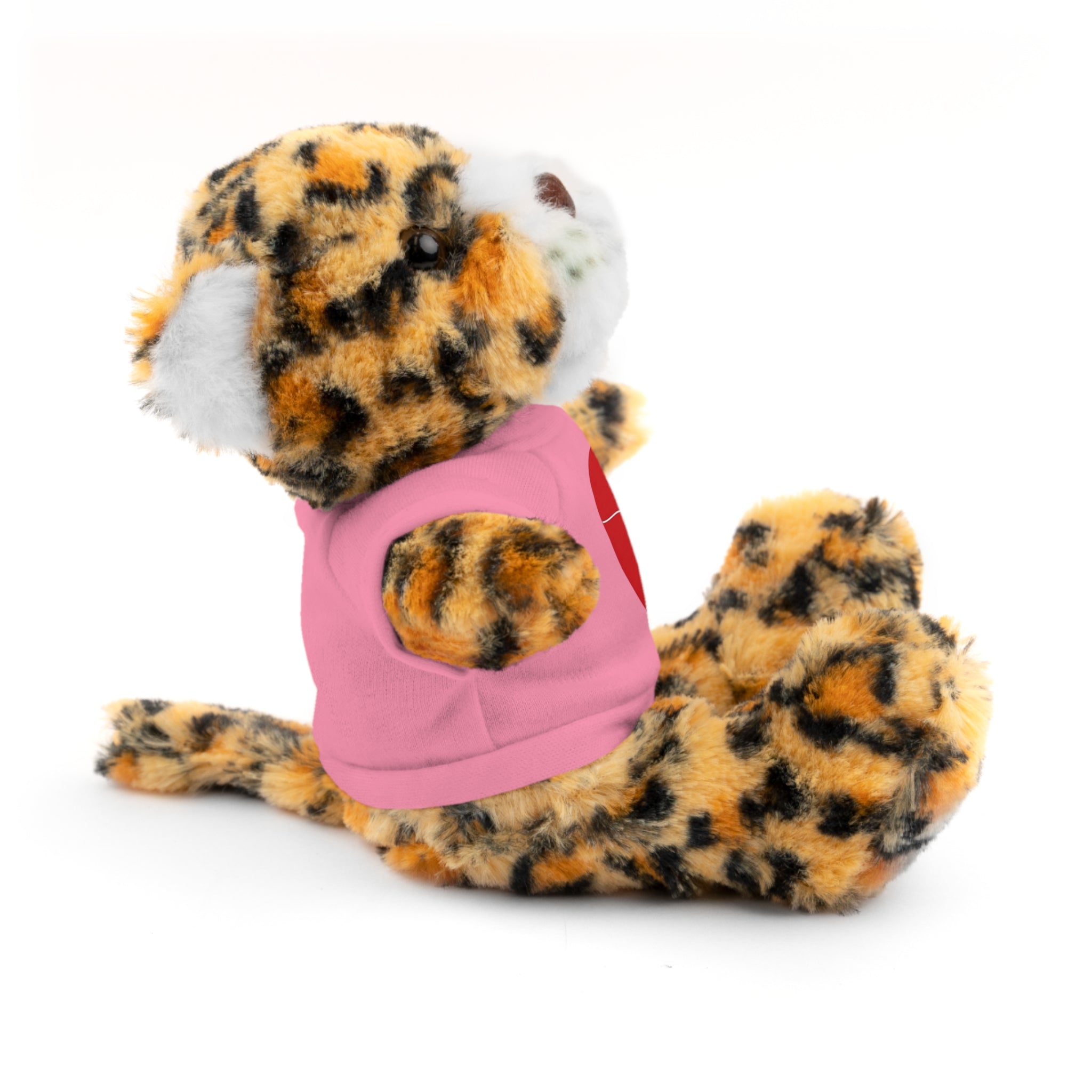 Personalized Heart Plush Animals