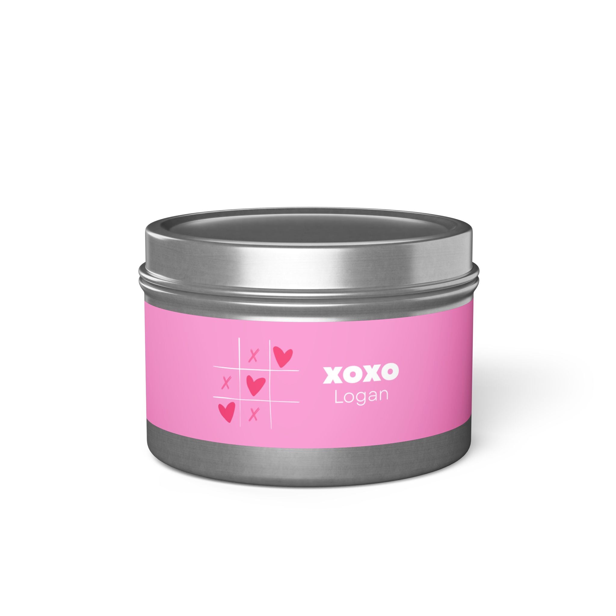 XOXO Scented Tin Candle