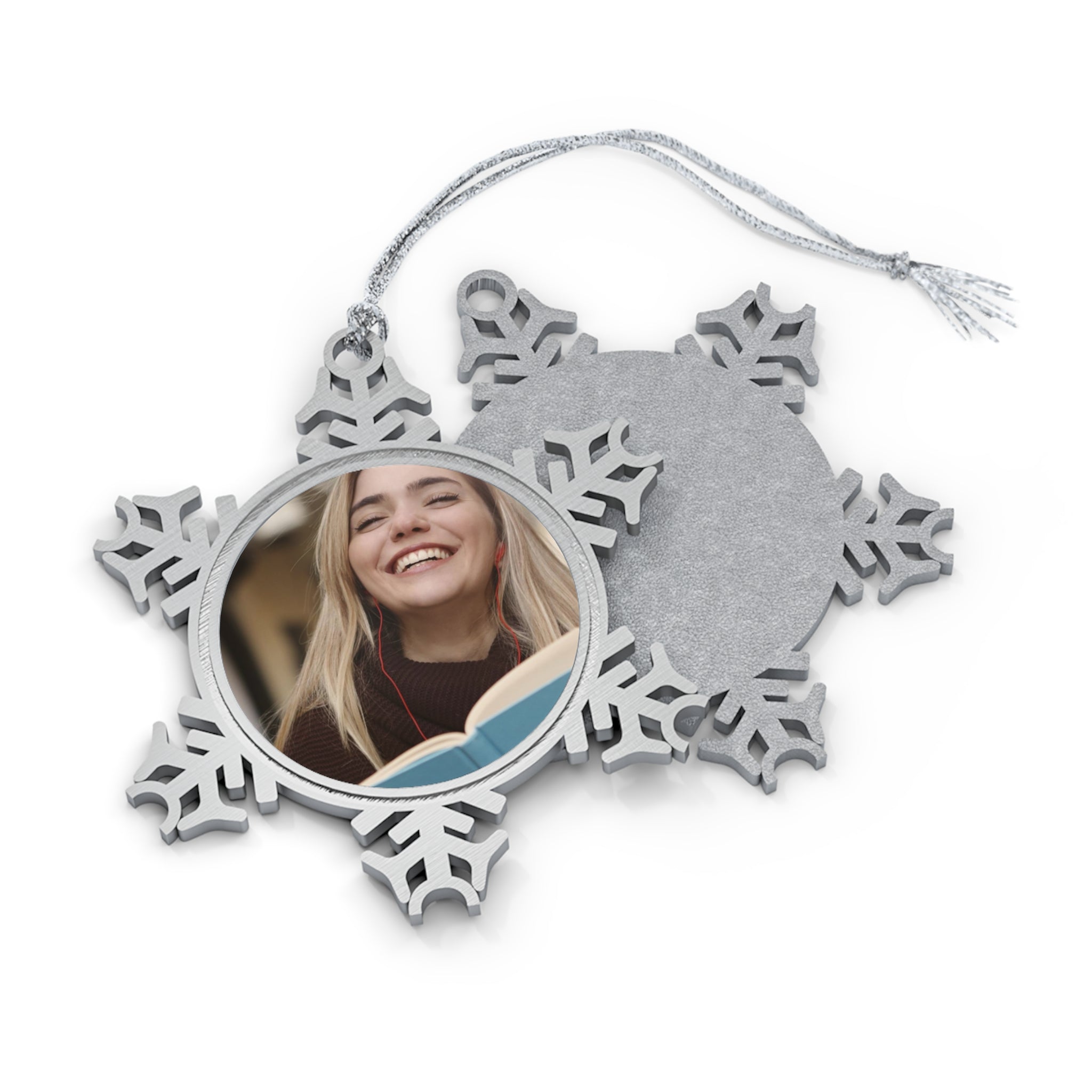 Pewter Snowflake Ornament