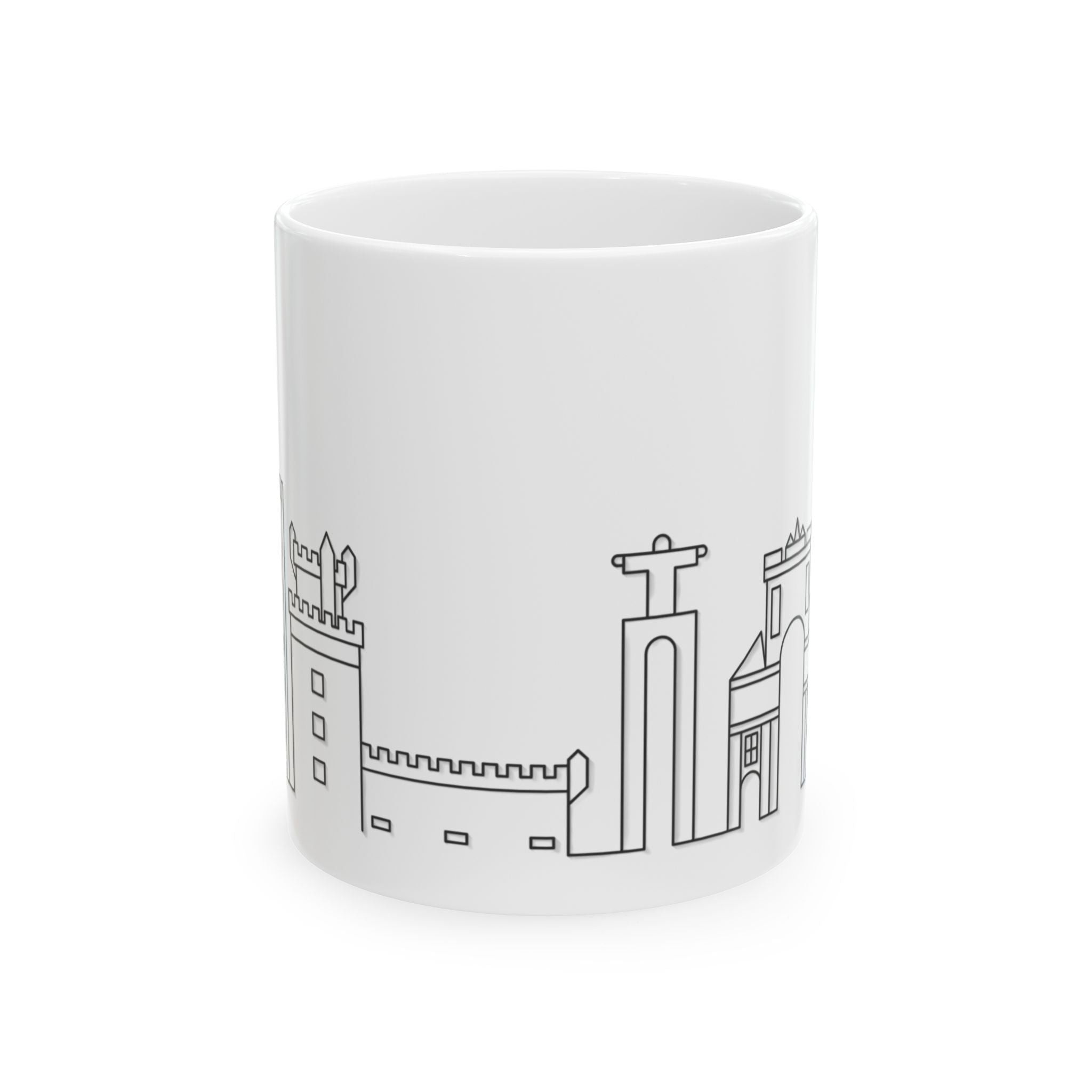 Lisbon Skyline Mug