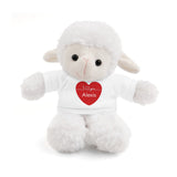 Personalized Heart Plush Animals