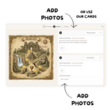 Animi Quest - Personalized Interactive Greeting Card - The Lost City