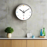 Color Dot Modern Wall Clock