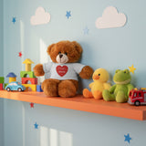 Personalized Heart Plush Animals