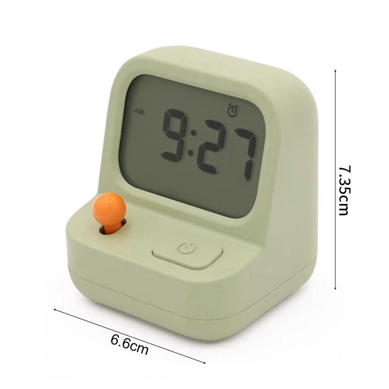 Mini Retro Game Machine Alarm Clock