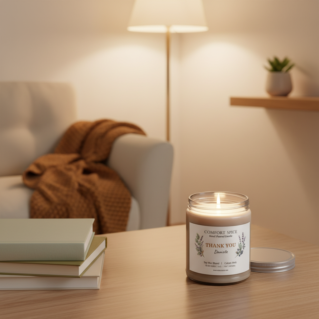 Thank You Candle Soy Wax
