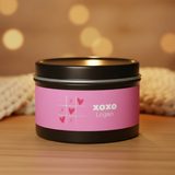 XOXO Scented Tin Candle