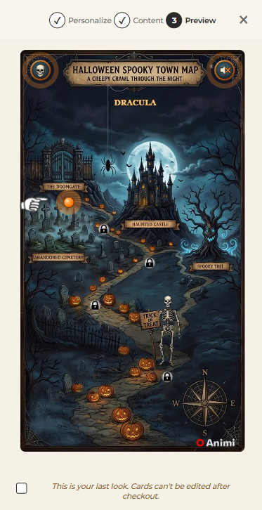 Preview your card