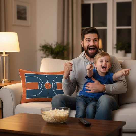 Basketball Court Pillow