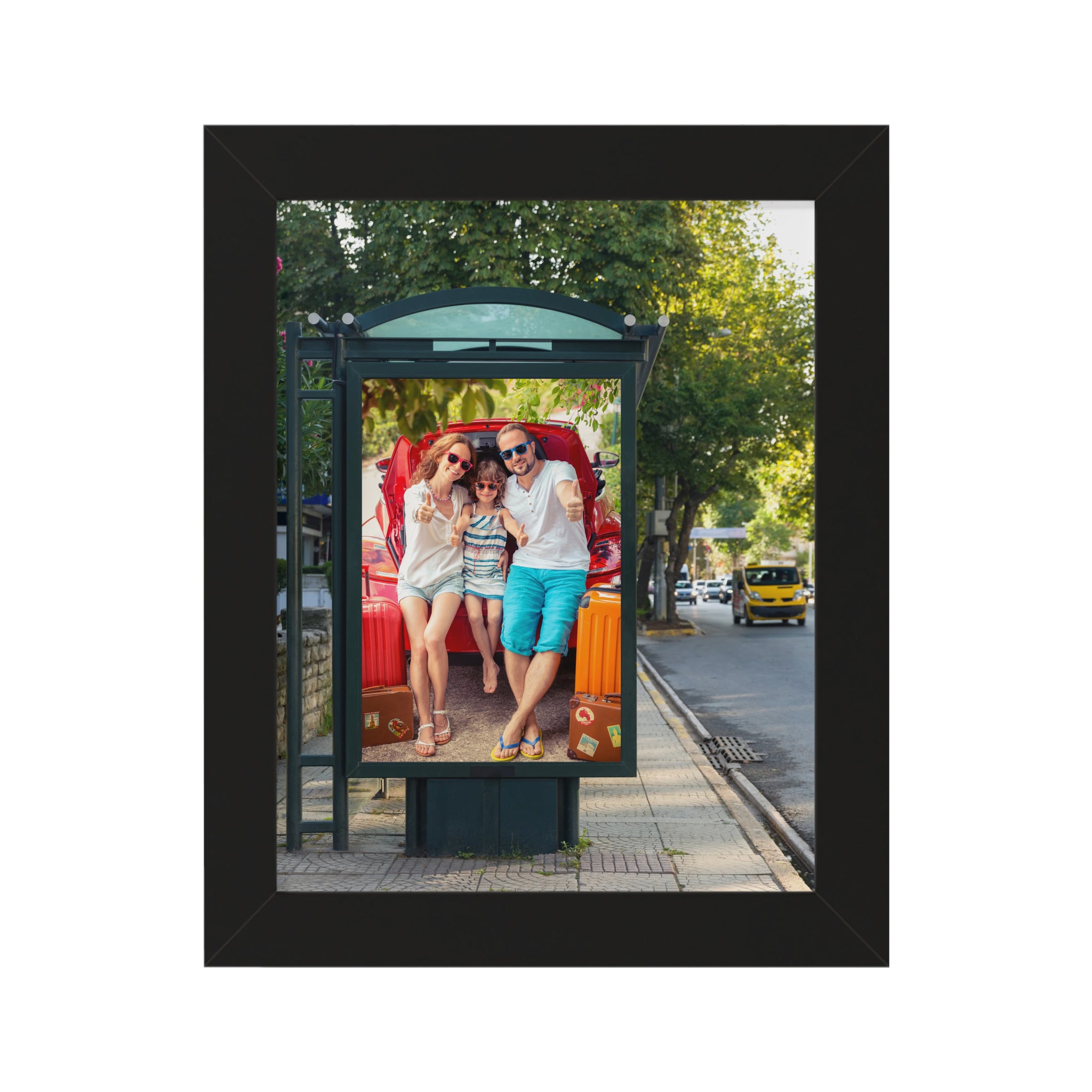 Personalized Bus Stop Billboard Poster