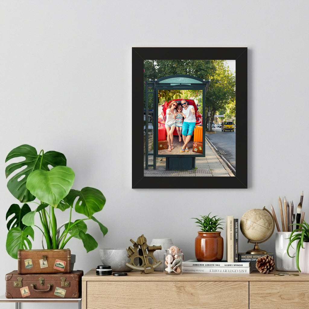 Personalized Bus Stop Billboard Poster