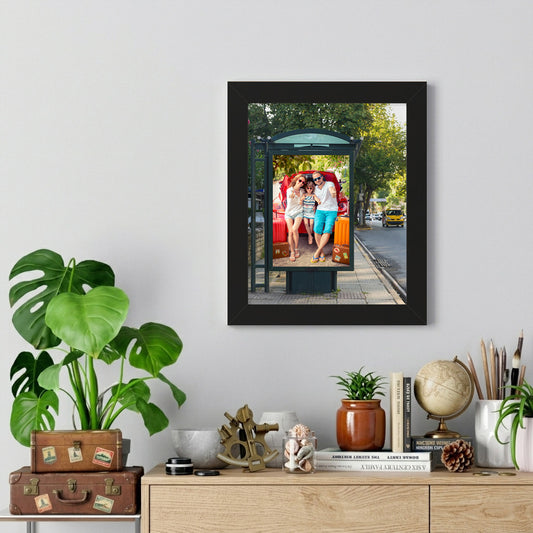 Personalized Bus Stop Billboard Poster