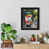 Personalized Bus Stop Billboard Poster