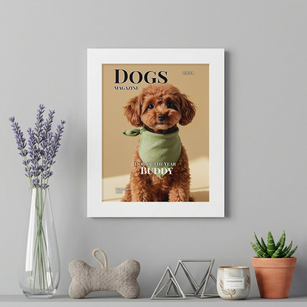 Dogs Personalized Magazine Cover