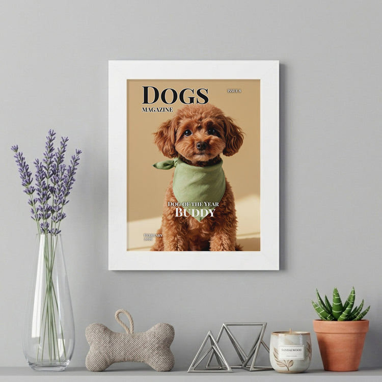 Dogs Personalized Magazine Cover
