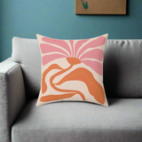 Floral Square Pillow