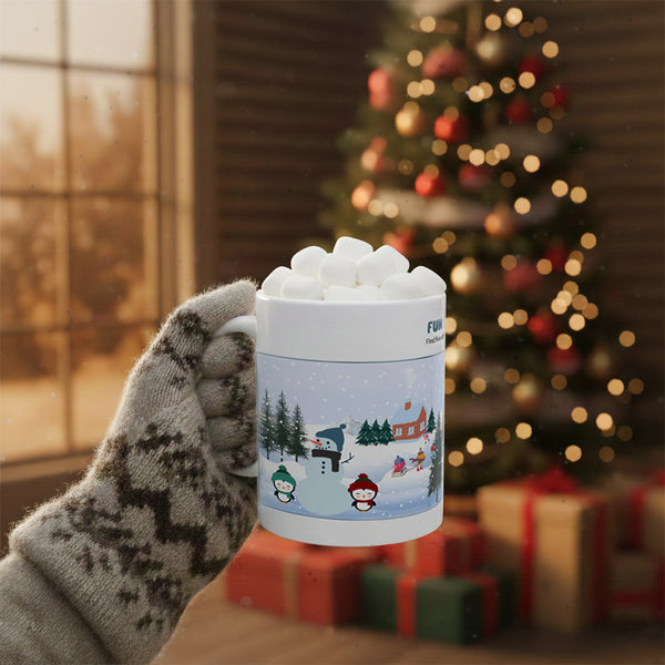 Spot the difference Mug - Fun In The Snow – Animi Causa