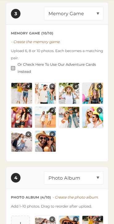Fill the map with memories