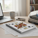 Personalized King of Clubs Notebook